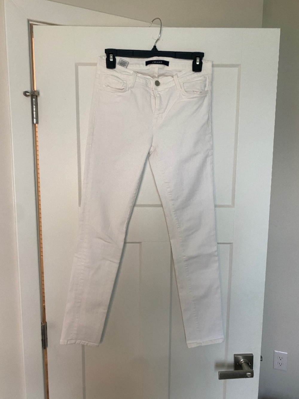 J Brand White Skinny Jean Size 28.